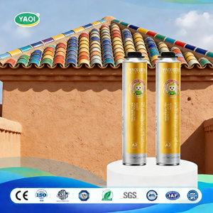 Yaqi 750ml PU Foam One Component Construction Adhesive <strong>Waterproof</strong> <strong>Sealant</strong> <strong>Spray</strong> for Gaps Between Walls and Roof - Product Image 1