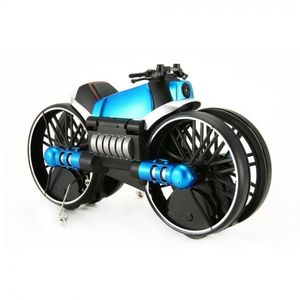 รถมอเตอร์ไซค์โดรน HOSHI RC รุ่นใหม่ <span class=keywords><strong>2</strong></span> in 1 กล้อง HD ควอดคอปเตอร์ของเล่นบังคับวิทยุ <span class=keywords><strong>2</strong></span>.4GHz พับได้ แปลงร่างเป็นมอเตอร์ไซค์แข่ง ขายดี - Product Image 3