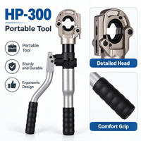 Pince à sertir hydraulique manuelle portable HP300 pour bornes en cuivre et aluminium