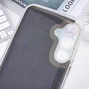 Custodia per cellulare con Glitter TPU + PC cartone animato con cinturino colorato per Samsung S24 S23 Fundas Al Por Mayor - Product Image 5