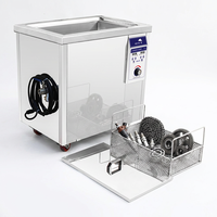 Nettoyeur à ultrasons industriel Skymen 96L JP-301ST, machine de nettoyage à ultrasons pour filtre DPF, bloc moteur, pièces automobiles, quincaillerie