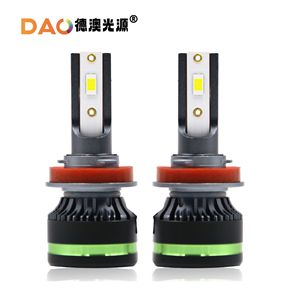Dao <b>Led</b> Headlight <b>Bulb</b> H11 12000 Lm 6000K 50W <b>12V</b> New Car Upgrade Universal Fit - Product Image 1