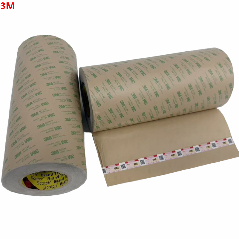 Original 3M 467mp 0.05mm Adhesive Transfer Tape 610mmx55m clear Self Adhesive Tape for 3m 200p Double Sided Acrylic Tape