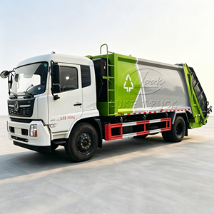 Camión Compactador de Basura DONGFENG Kinland 4x2 de 18 CBM en Oferta, Camión de Saneamiento con Carga Trasera Hidráulica para Recolección de Residuos - Product Image 3