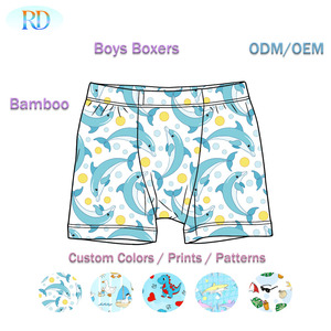 Sous-vêtements pour enfants Ruidian, nouveaux boxers en bambou pour garçons, confortables, respirants, à motifs de dessins animés, pour l'été. - Product Image 2