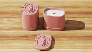 C&H - Portavelas Navideño Personalizado, Soporte Decorativo <span class=keywords><strong>para</strong></span> Farolillos, Cemento, Yeso, Ecológico, Hecho a Mano, Decoración del Hogar, Pilar - Product Image 3