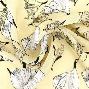 Nouvelle mode populaire d'oie classique imprimé numérique 100% rayonne pour robes de dames - Product Image 4