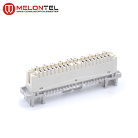 Bloc de bornes de déconnexion à 10 paires MT-2002-D 6089 1 121-02 MDF krone module