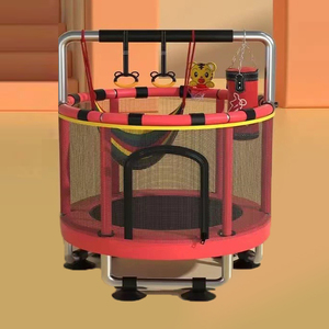Meilleures ventes de trampolines pour enfants et tout-petits, fabricants de trampolines à bungee pour enfants, trampoline pliable et sûr pour l'intérieur et l'extérieur - Product Image 1