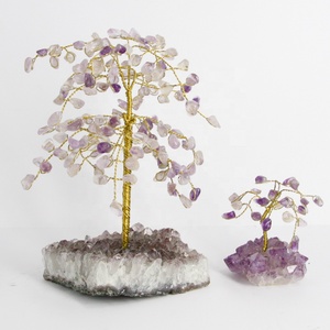 Life <b>Tree</b> Natural Amethyst <b>Tree</b> on Quartz <b>Crystal</b> Stand Collectible Cluster <b>Crystal</b> Of Life Gemstone <b>Tree</b> Art Decoration Gifts - Product Image 1