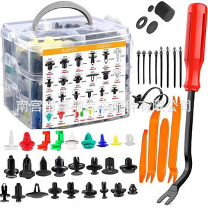 Shuangxuan Car Fastener <b>Clips</b> 820pcs 26 Sizes Universal Auto Trim Retainer Kit for <b>Bumpers</b> Door Panels Mudguards - Product Image 1