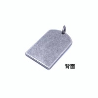 Colgante de Acero Inoxidable con Diseño de Buda Estilo Thangka, Bisel para Colgante, Collar Unisex de Moda, Regalo Dongguan 216044