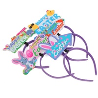Nouveauté, bandeau de lapin de Pâques pas cher, accessoires de cheveux pour la fête à thème de Pâques