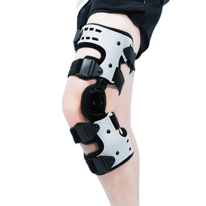 Benli <b>Knee</b> <b>Brace</b> Adjustable <b>Support</b> For Rehabilitation And Exercise Protection Unisex White Size L - Product Image 1