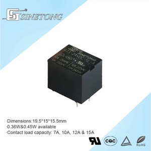 SINETONG 973 Relé de alta potencia industrial en miniatura 24VDC 10A/12A Interruptor de carga de contacto Relés generales de protección sellados - Product Image 4