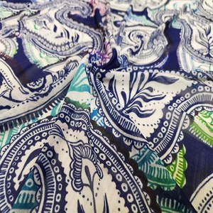 Wholesale 100% <strong>Polyester</strong> <strong>Printed</strong> Tulle Fabric Customizable Floral <strong>Mesh</strong> for Girls' Garments Sheer &amp; Organic Feature - Product Image 1