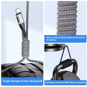 60W Liquid Silicone <b>Cable</b> Type-C to Type-C <b>USB</b> Charger Cord Fast Charging Data <b>Cable</b> for Phone 1M - Product Image 2