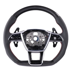 Volante de Alto Rendimiento de Fibra de Carbono para Audi A4 A7 B9 R8 RS RS3 S3 S4 S5 <span class=keywords><strong>2020</strong></span> - Product Image 2