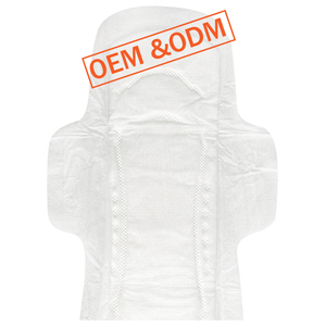 Toalla Sanitaria Femenina Ultrafina OEM ODM, Súper Absorbente, Transpirable, con Alas, de Algodón Orgánico Biodegradable, con Protección Contra Fugas - Product Image 1