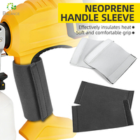 Housse de poignée universelle souple avec fermeture auto-agrippante et coussinet amortisseur en caoutchouc pour remplacement de guidon