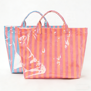 Elegante Borsa a Righe, Spaziosa Borsa a <span class=keywords><strong>Tracolla</strong></span> Leggera per Viaggi Moderni e Pendolarismo Quotidiano - Product Image 2