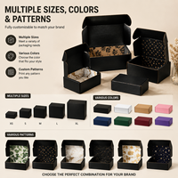 Boîte en carton personnalisée OEM pour articles artisanaux, impression de logo sur mesure, carton robuste pour emballage cadeau et présentation en magasin