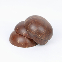 Bol à noix de coco décoratif en coquille de noix de coco, vente en gros