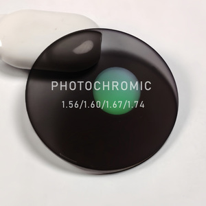 Nhà Máy Giá 1.56 uv420 kính mắt ống kính hai tròng nhà máy giá 1.56 photochromic quá trình chuyển đổi ống kính quang học - Product Image 1