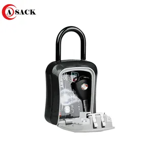 Digital Safety Lock with Combination Secure Waterproof Beach padlock Box Locker Key safe box beach door lock key safe