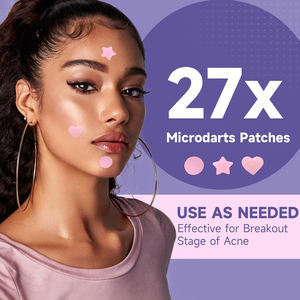 Parches Hidrocoloides Multiforma para Granos y Acné, 27 Unidades, con Ácido Salicílico y Madecossoside, Parches Micro-dart para Imperfecciones Profundas - Product Image 6