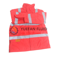 Combinaison de protection contre les jets d'eau 10 000 psi, pantalon et veste, certifiée CE, combinaison de protection UHP pour les opérations offshore