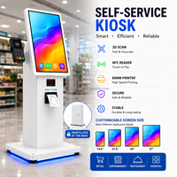Terminal de Canje de Boletos, Kiosco de Pago Automático, Terminal de Pago con Tarjeta e Impresión de Boletos para Centros Comerciales y Estaciones