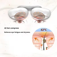 Masseur oculaire d'importation transfrontalière dispositif de compresse chaude et froide pour les soins oculaires réduction efficace des cernes ridules des yeux