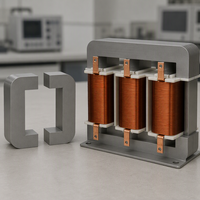 Noyaux de bobine magnétique en métal amorphe AMCC de Chine pour transformateurs et inducteurs de filtre