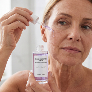Sérum alternative au rétinol Bakuchiol en marque propre, éclaircissant, anti-âge, soin de la peau du visage, formule coréenne de soin de la peau - Product Image 3
