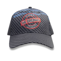 Casquette de baseball tendance haut de gamme pour femme, grande taille, broderie 5 panneaux à pois, en polyester/coton, pour l'extérieur, polyvalente, protection solaire