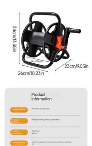 Enrouleur de <span class=keywords><strong>tuyau</strong></span> portable sur trépied – Support de rangement robuste pour <span class=keywords><strong>tuyau</strong></span> d'<span class=keywords><strong>arrosage</strong></span> de jardin et de cour - Product Image 6
