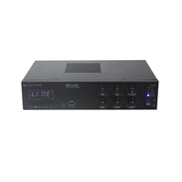 Amplificateur de mixage 1U en rack classe D, 500W max, avec alimentation fantôme, Bluetooth, MP3 et protection EMC
