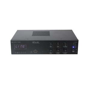 Amplificatore Mixer Classe <span class=keywords><strong>D</strong></span> 1U per Montaggio a Rack, Potenza Massima 500W, Alimentazione Phantom, Bluetooth, MP3, Amplificatore di Potenza Classe <span class=keywords><strong>D</strong></span> con Priorità EMC - Product Image 5