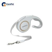 Laisse rétractable pour chien Corepet K014, verrouillage à une touche, rétraction automatique, 3 m, poignée ergonomique, utilisation en extérieur pour petits chiens, coque en ABS, clip en alliage.