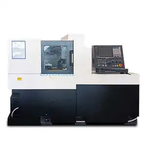 sm205 High Quality CNC Facing Lathe two spindle Turning swiss type lathe for dental