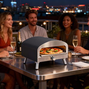 Nhà Máy Giá gas thép không gỉ bánh pizza BBQ nướng lò nướng ngoài trời Lò nướng bánh Pizza Đối với trang chủ - Product Image 1