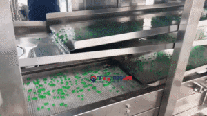 Nouvelle ligne de production automatique de Boba à éclater en acier inoxydable à haut rendement Machine à collation avec écran tactile pour la fabrication de boules de jus - Product Image 5