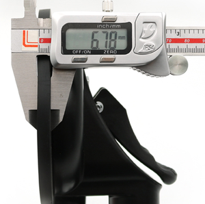 Atacado profissional manual ferramenta alumínio liga corpo ventosas de vidro 2 garras 55kg ventosas preto para vidro 80 mm - Product Image 3