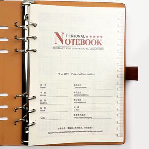 <span class=keywords><strong>2026</strong></span> ट्रेंडिंग कस्टमाइज्ड ए 5 ढीली पत्ती हार्डकवर page page plederage page: page nerpage note - Product Image 4