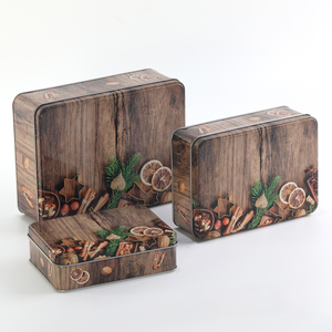 Nhà Máy Trực Tiếp Cấp Thực Phẩm Giáng Sinh Tinplate Bánh Hộp Thiếc <span class=keywords><strong>Biscuit</strong></span> Đồ Ăn Nhẹ Quà Tặng <span class=keywords><strong>Container</strong></span> Cho Kẹo Sô Cô La <span class=keywords><strong>Cookie</strong></span> Khác Gặp - Product Image 2