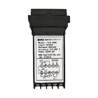 Controlador de Temperatura Mypin TE4-RNR con Pantalla LED de 4 Dígitos, Salida PID Única, Material Plástico PT100, Clasificación IP56, Certificado GS