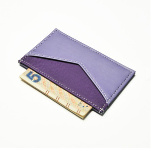 Porte-cartes en cuir fournis directement par l'usine, sac de rangement pour femmes de style coréen frais et mignon, porte-monnaie étudiant Instagram. - Product Image 3