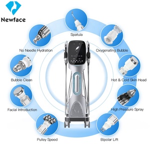 NewFaceCEニードルハイドレーションダイヤモンドピール酸素ジェットバブルフェイスクリーントリートメントアクアデバイスフェイシャルダーマブレーションハイドロマシン - Product Image 1
