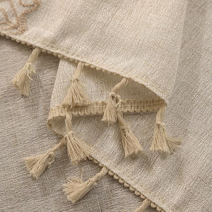 Nappe rectangulaire moderne en lin, résistante, de luxe, couleur unie, épaisse, anti-huile, antidérapante, <span class=keywords><strong>pour</strong></span> la décoration de la maison et de la cuisine - Product Image 5